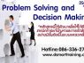 หลักสูตร Problem Solving and Decision Making